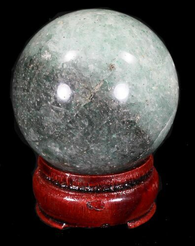 Aventurine (Green Quartz) Sphere - Glimmering #32151